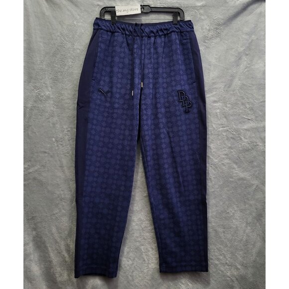 Puma X Dapper Dan Pants Mens Navy  Casual Athletic Pants  539804 06 MSRP $200 - Picture 2 of 7